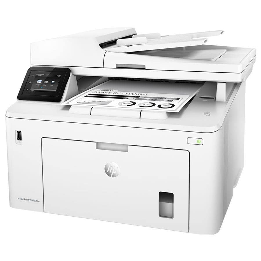 Hp laserjet mfp m227fdn как сканировать