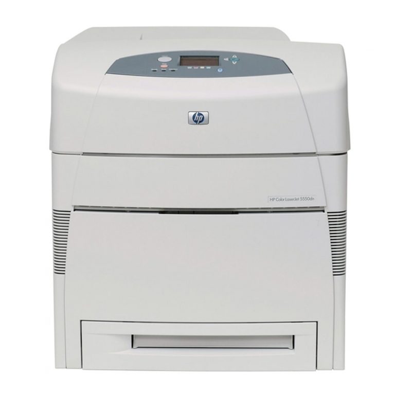 Hp laserjet 5550 не печатает цветом