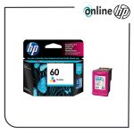 کارتریج جوهر افشان 60 رنگی hp طرح