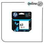 کارتریج جوهر افشان HP 63 رنگی اورجینال