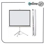 پرده نمایش پایه‌دار 1.5×1.5 متر