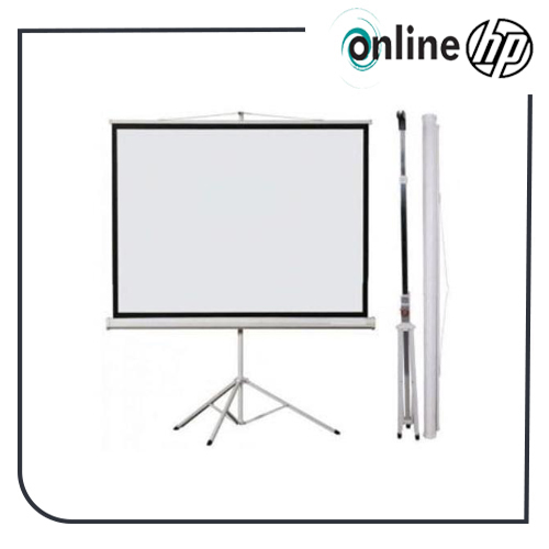 پرده نمایش پایه‌دار 1.5×1.5 متر