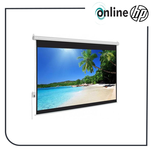 پرده نمایش برقی 1.5×1.5 متر