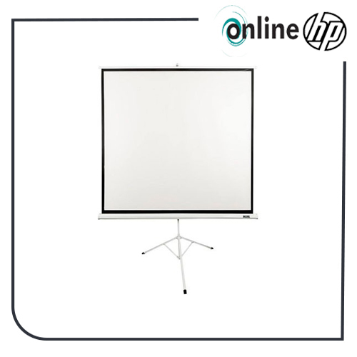 پرده نمایش پایه‌دار 1.8×1.8 متر