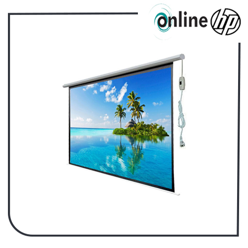 پرده نمایش برقی 3×3 دستی