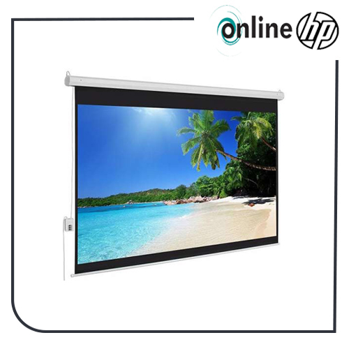 پرده نمایش برقی 2.5×2.5 متر پرده نمایش برقی 2.5×2.5 متر