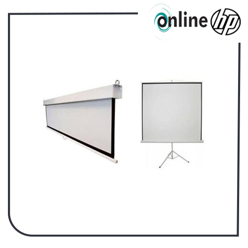 پرده نمایش برقی 3×3 دستی