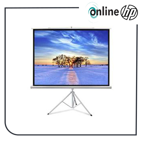 پرده نمایش پایه دار 2×2 متر